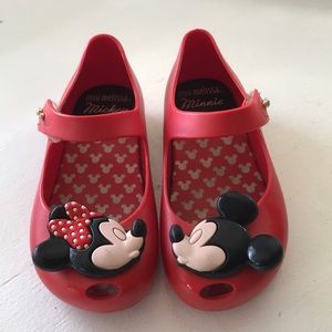 Mini Melissa Mickey & Minnie Flats
